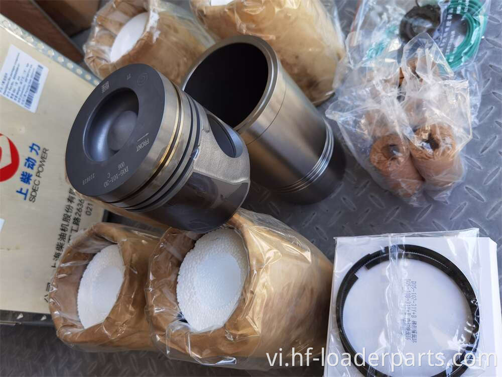 Bộ dụng cụ lót piston và xi lanh Shangchai Four phù hợp với D6114B Piston and cylinder liner kit Shangchai four matching D6114B